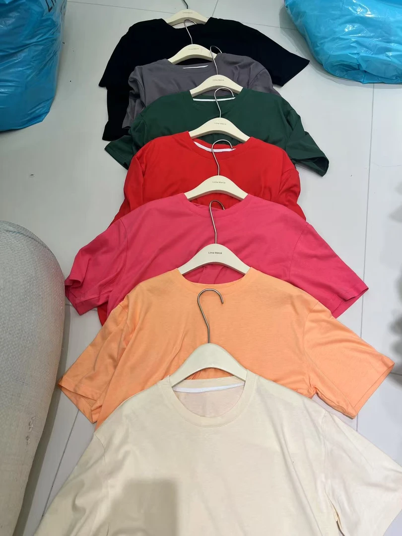 621/1637-1/19-9   纯色短袖T恤男夏季宽松打底半袖体恤