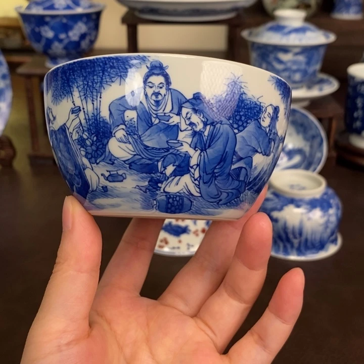 景德镇陶瓷手工手绘