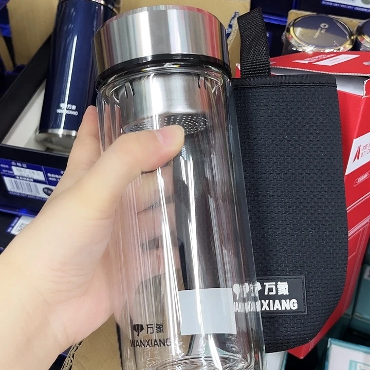 万象双玻璃杯v929-430杯套