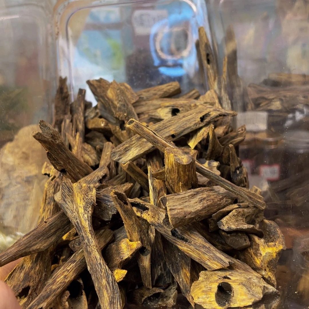 沉香沉香碎屑50克紫罗兰老料