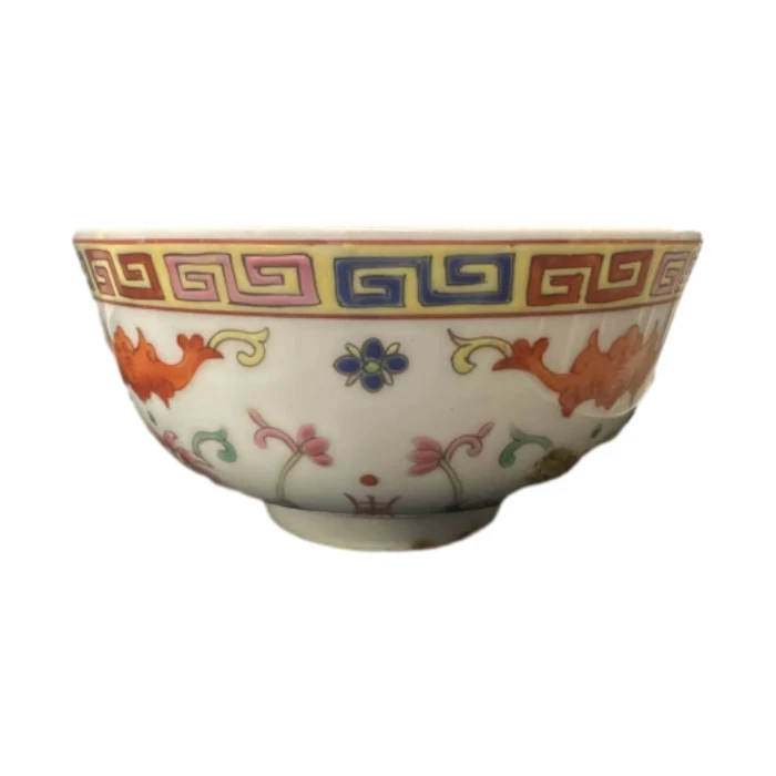 C01497  清同治粉彩赏碗A55