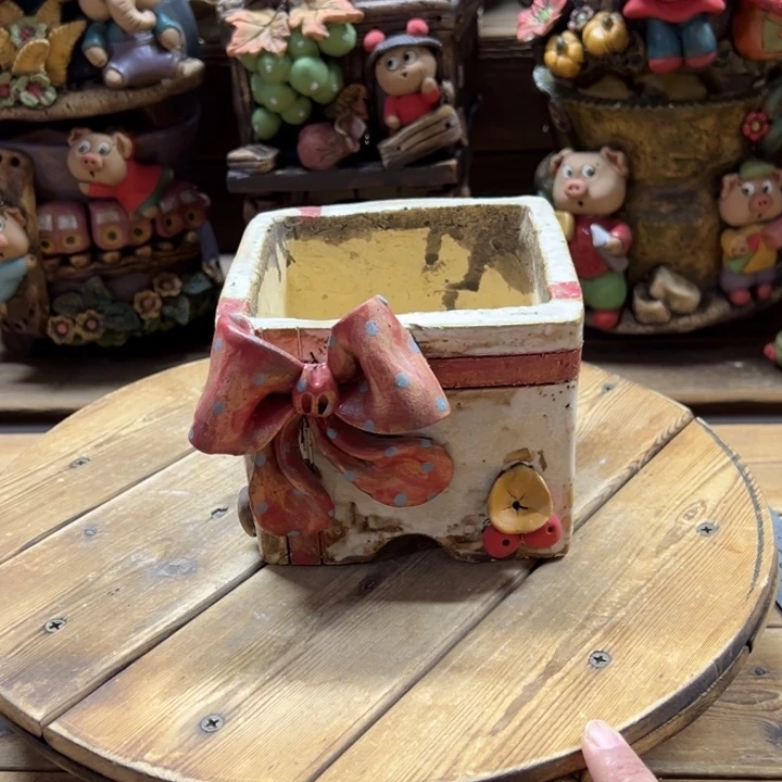 嘻哈多肉花盆百搭