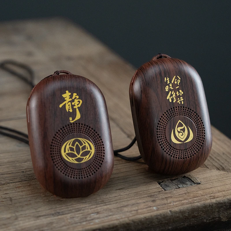 静心禅乐播放器便携手持挂脖老人唱机充电插卡普陀山随身听 108首