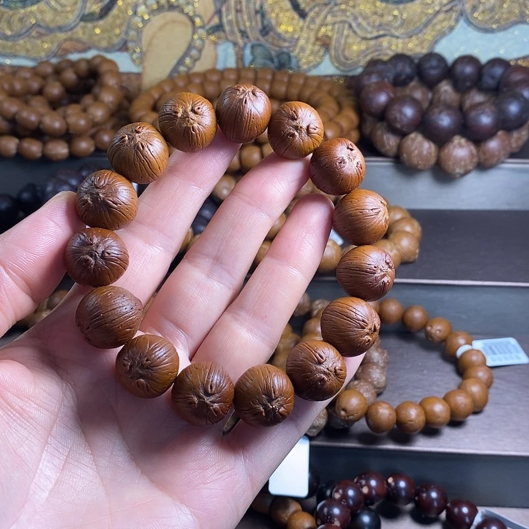 手串紫金鼠16原皮极品天花板纯圆红皮