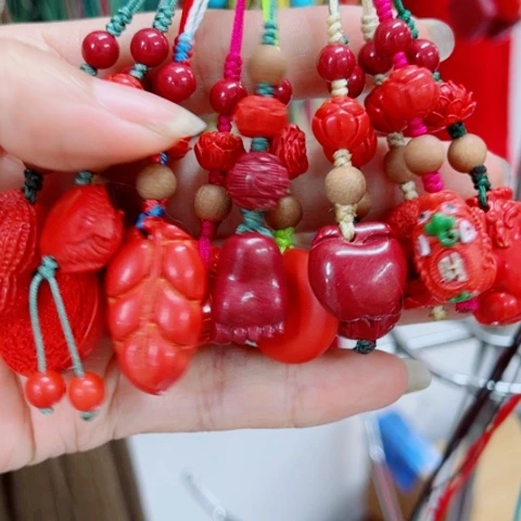 天然辰砂多样性发货一件