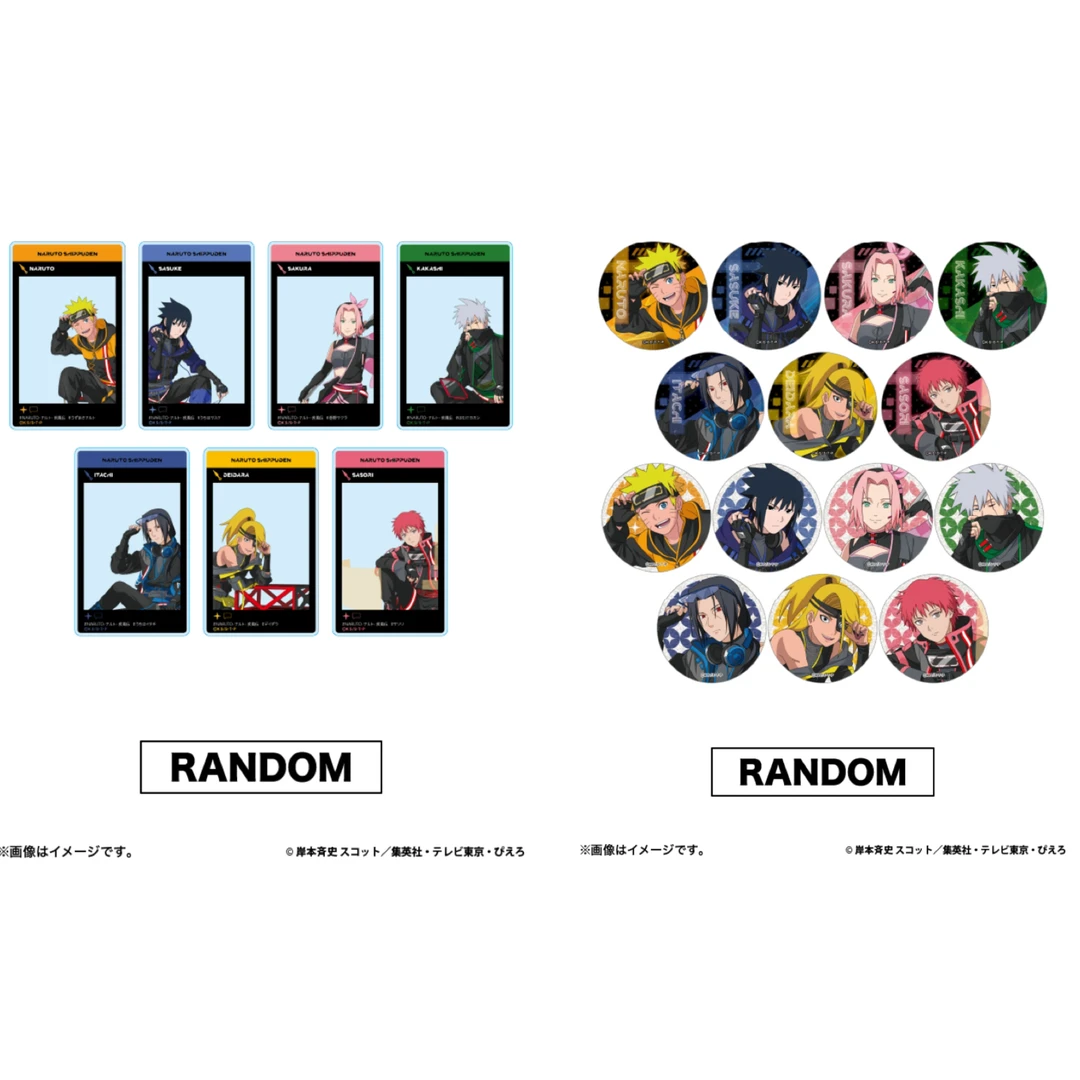 火影 疾风传RED东京塔亚克力拍立得联名闪吧唧盲盒盲抽