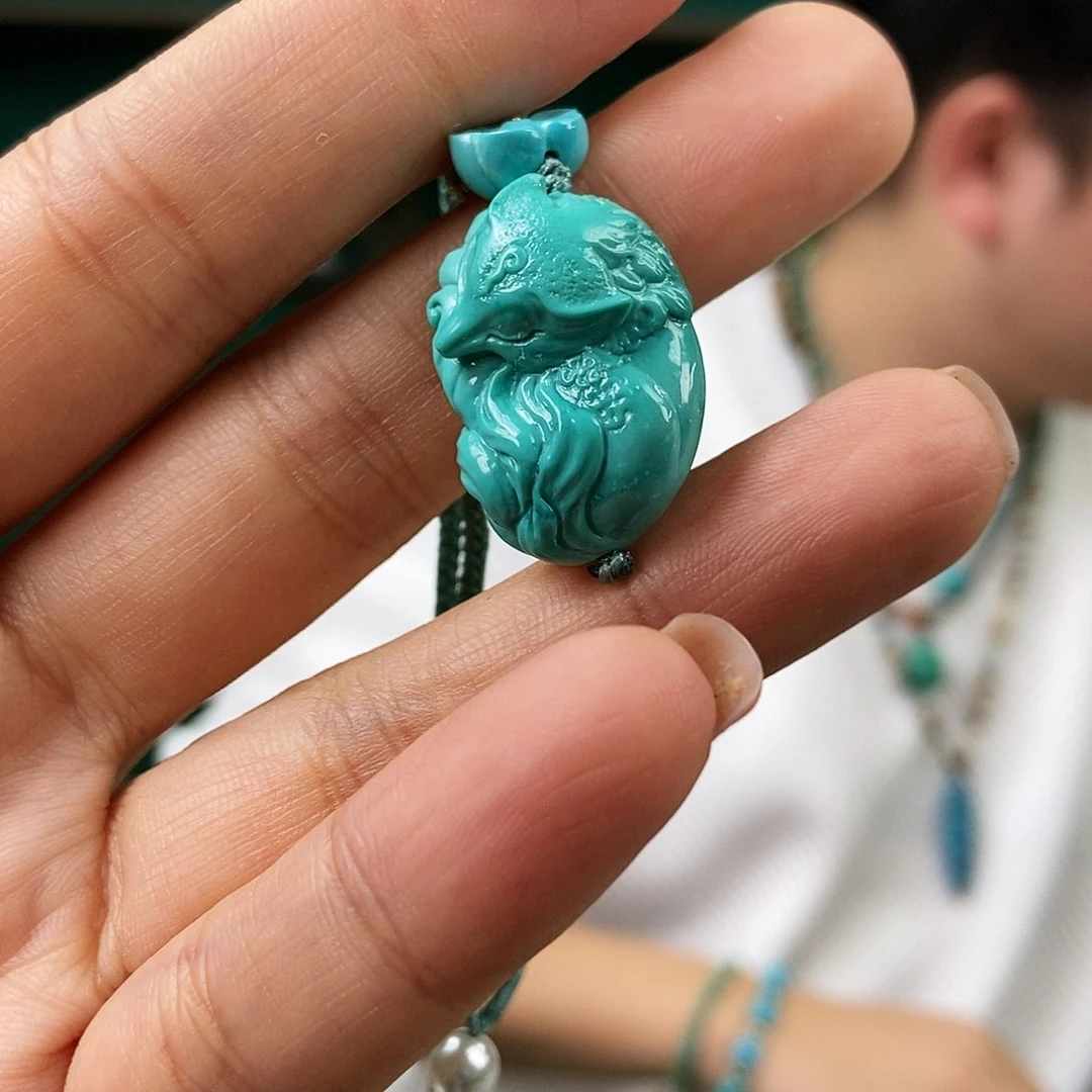 未镶嵌绿松石珠宝奇石