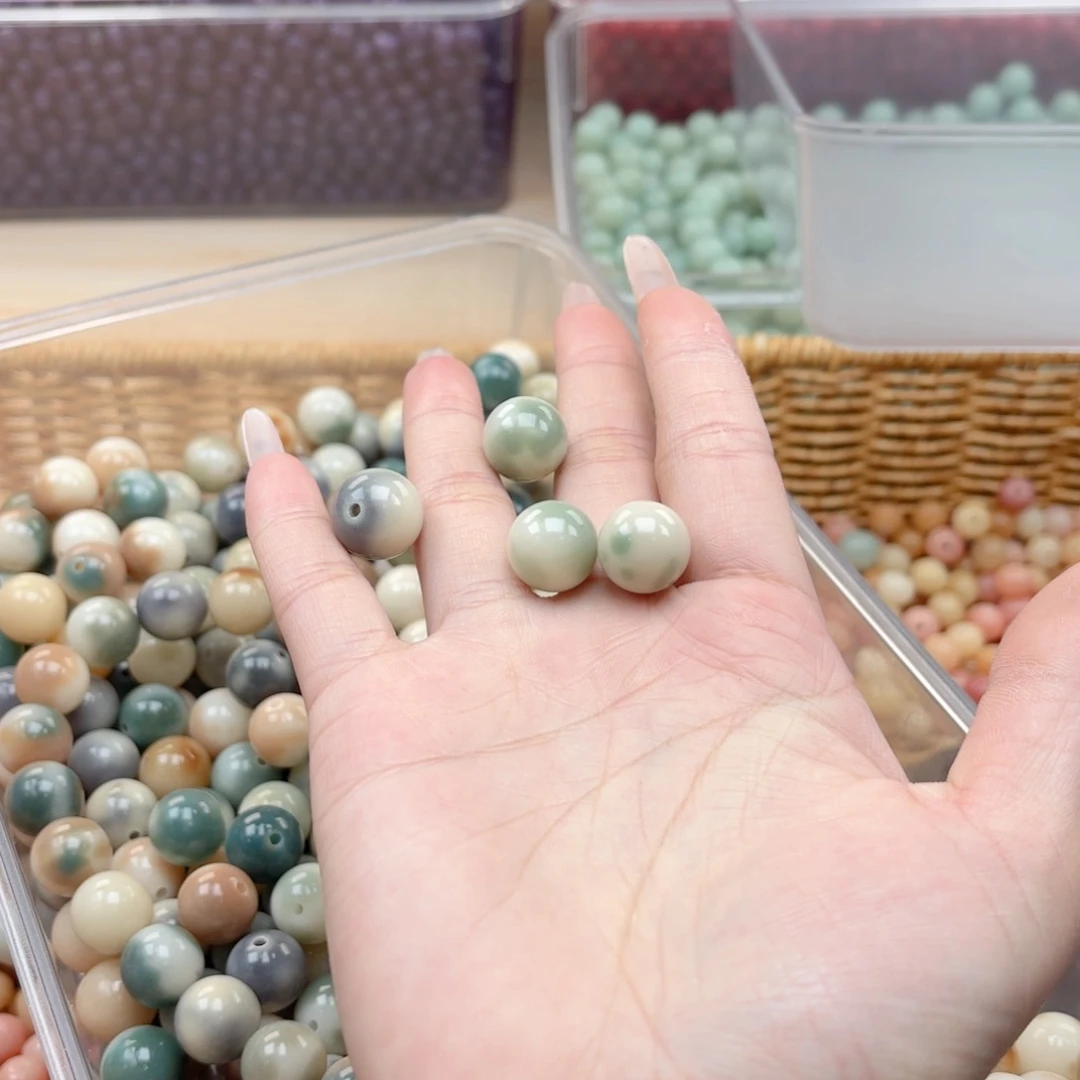 白玉菩提吊坠白**胖wq14mm100………锅底