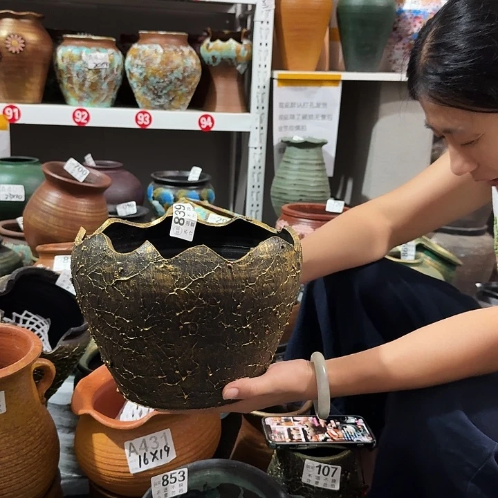 瑕疵黑金蛋壳839高度17口径20