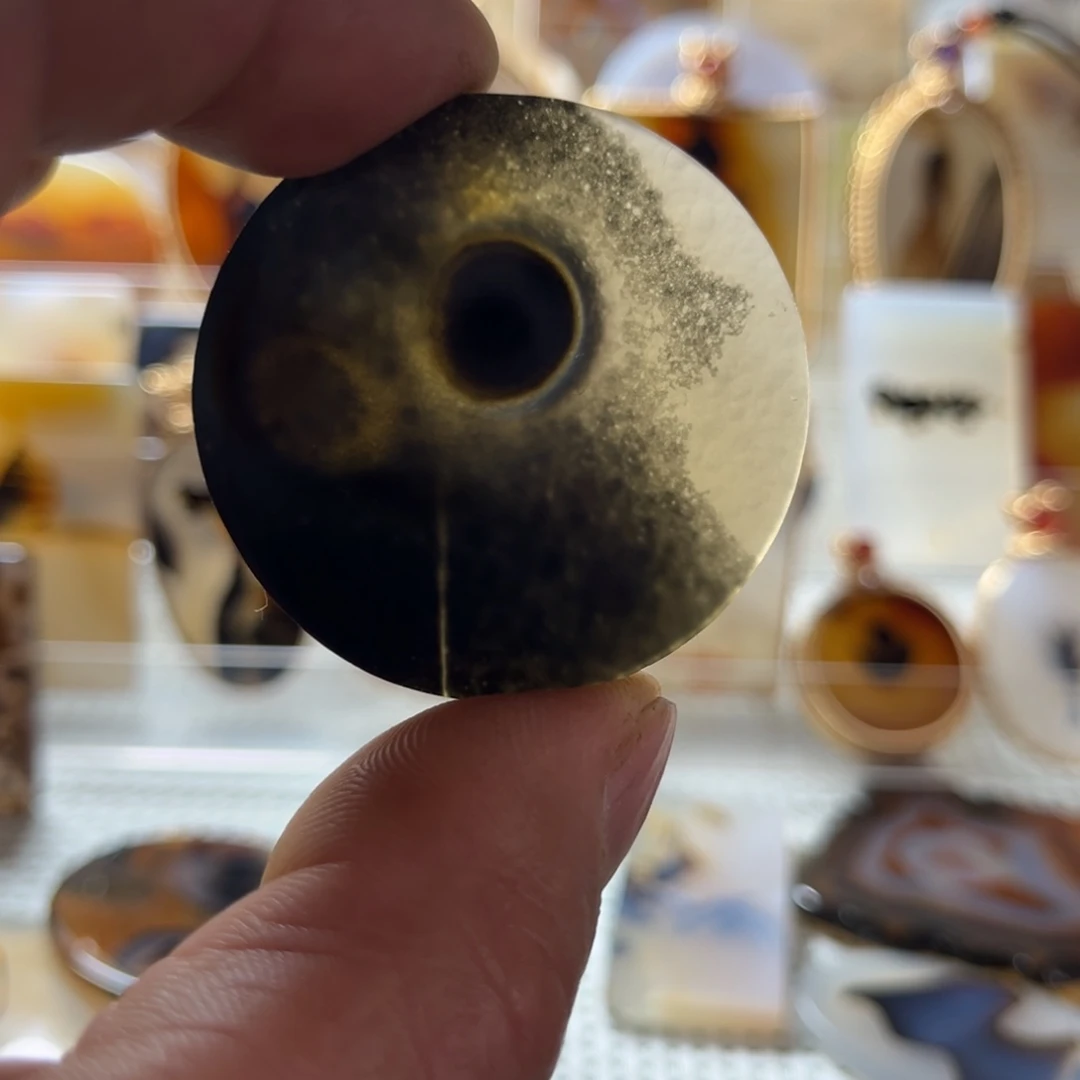 玛瑙/玉髓未镶嵌吊坠(不含链)