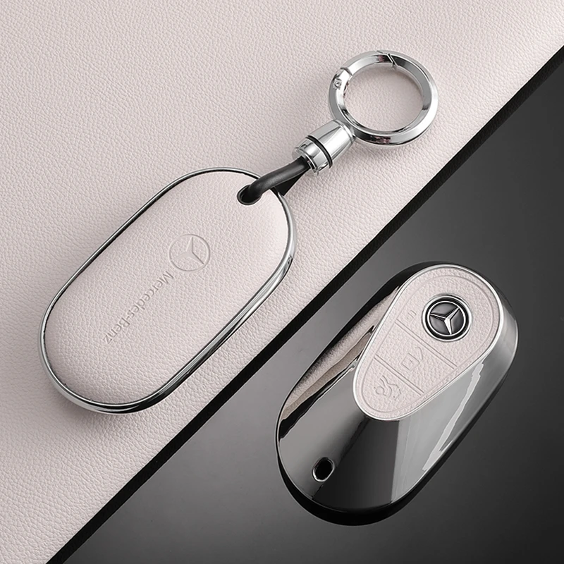 奔驰c260l钥匙套25款e300l女glc300l车glc260新gle350高级感c200l