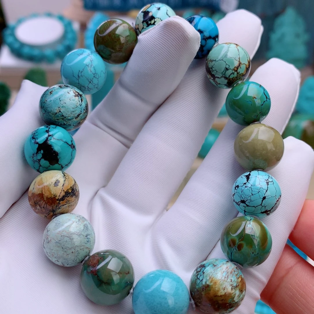 绿松石未镶嵌挂件