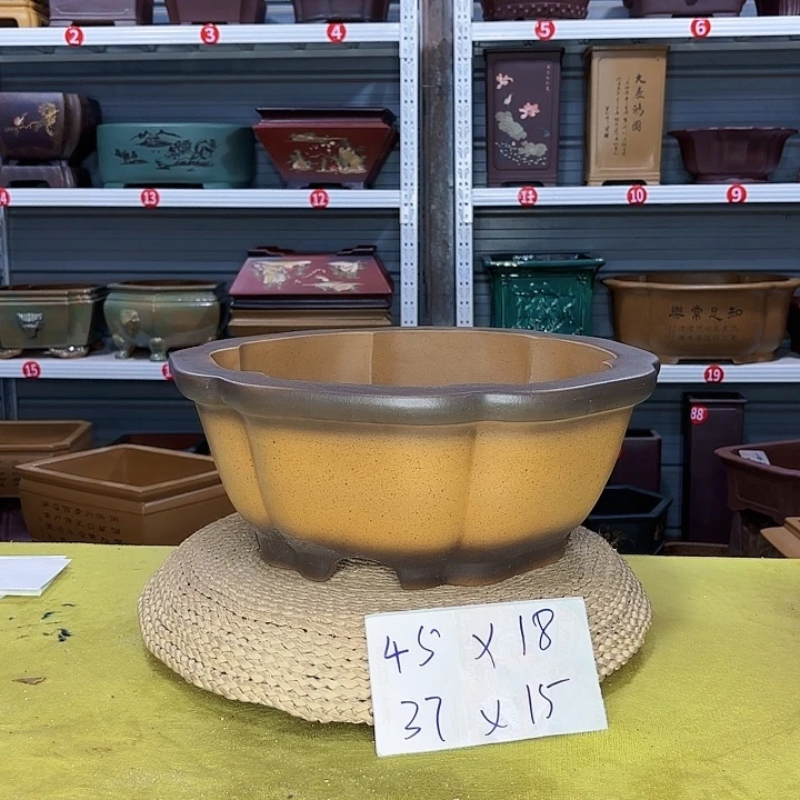 紫砂花盆宜兴紫砂厂