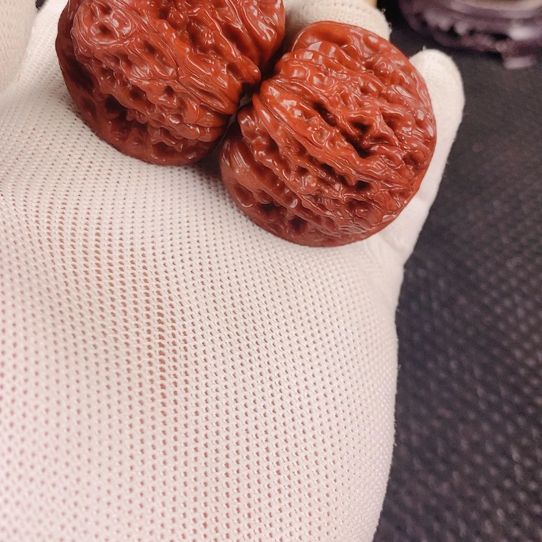 文玩核桃吊坠四座楼