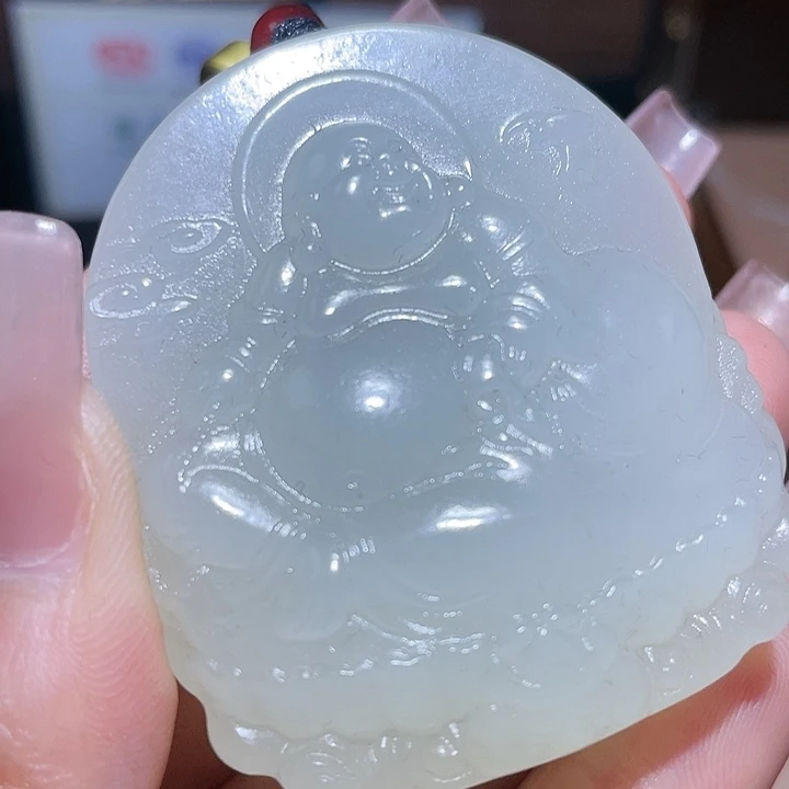 和田玉未镶嵌颈饰X7