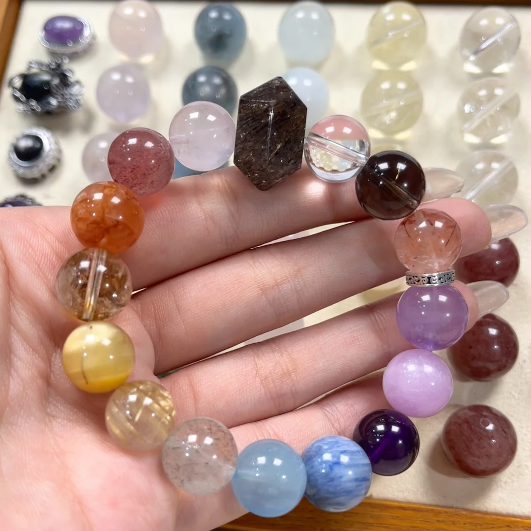 [直播间拆]水晶多宝 对对碰 DIY散珠一单一拆 欧欧