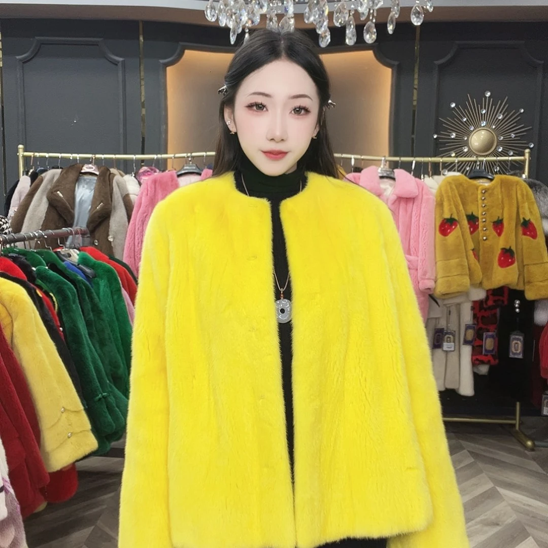 冬季新款时尚水貂