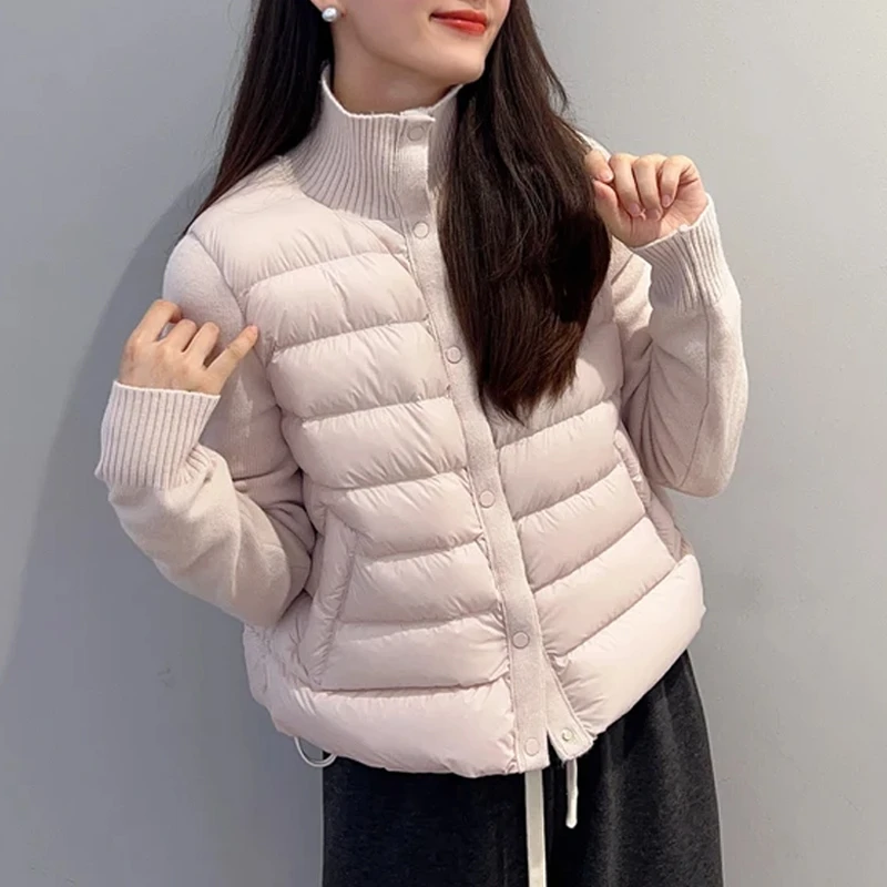 时尚潮流高级感棉服女2025冬季韩系保暖设计感小众洋气显瘦衣服