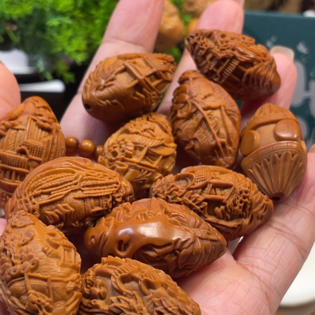 园林风景橄榄核售出