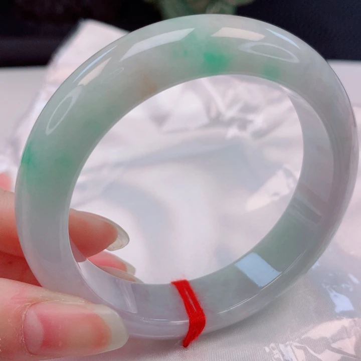 翡翠未镶嵌手镯55圈