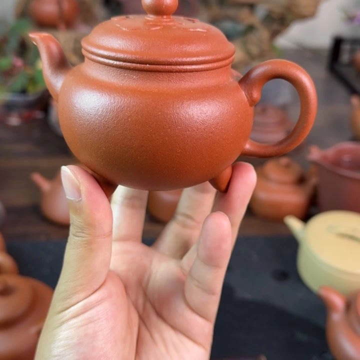 紫砂茶壶*‍****紫砂壶 大彬如意