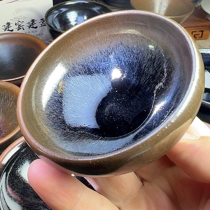 瓷八仙岭建窑建盏65477