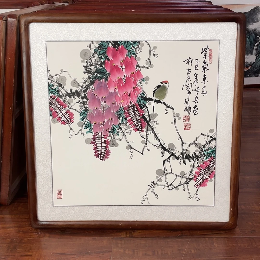 国画带框尺寸63*63厘米