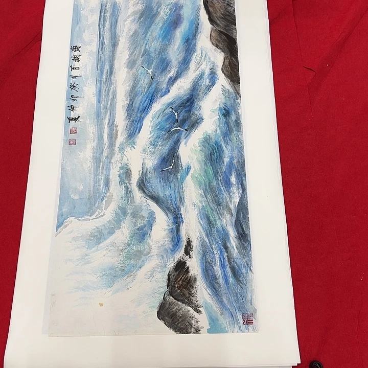 国画花鸟的翅膀是一
