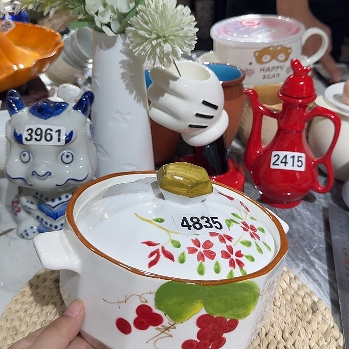 涧***声瓷片微瑕陶瓷介意慎拍4835