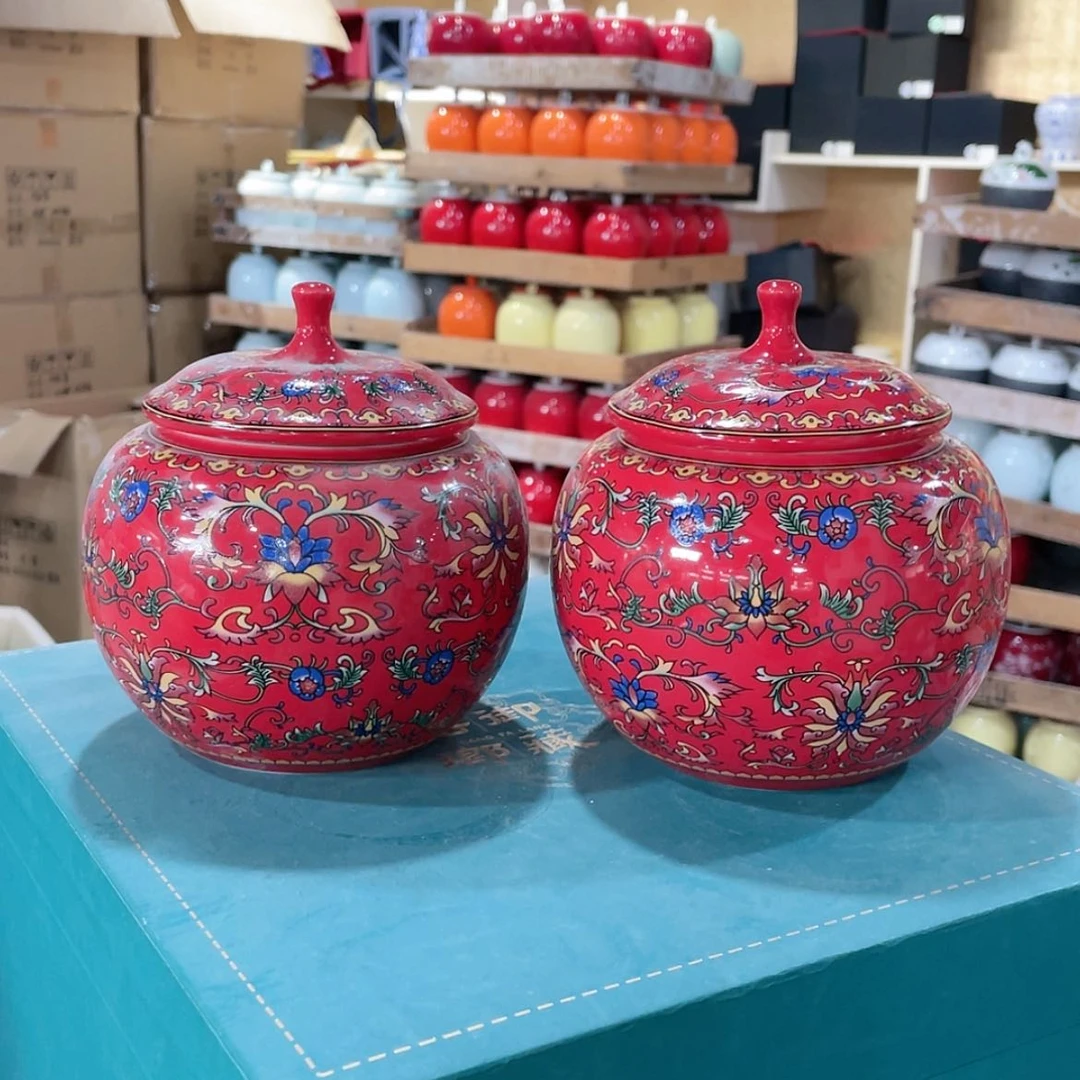 【闪购商品】罐陶瓷茶叶罐密封罐