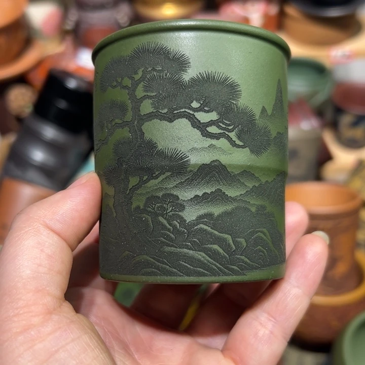 茶杯紫砂宜兴紫砂主人杯