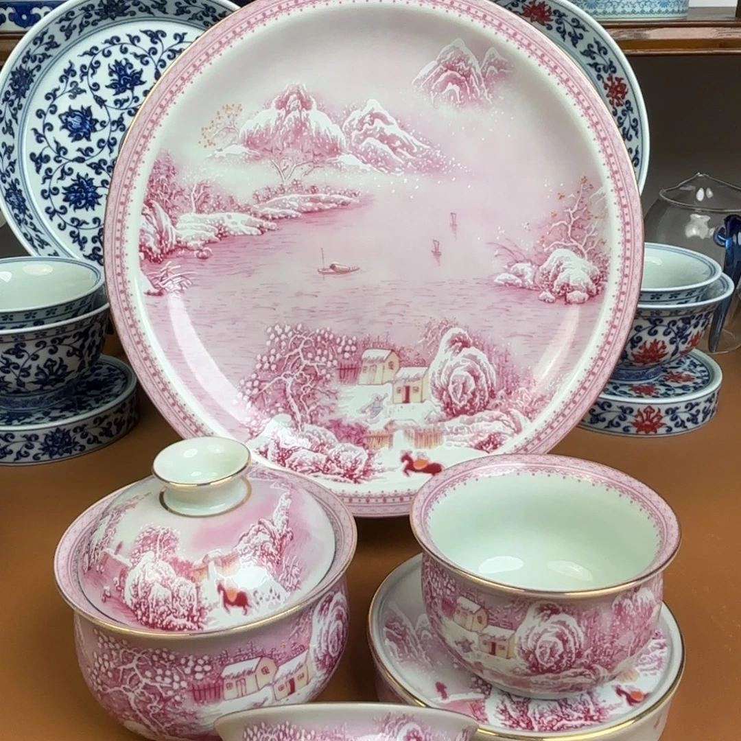 景德镇陶瓷五件套