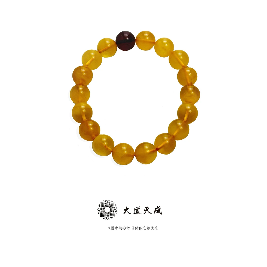 【大道天成】小年份10+金绞蜜手串