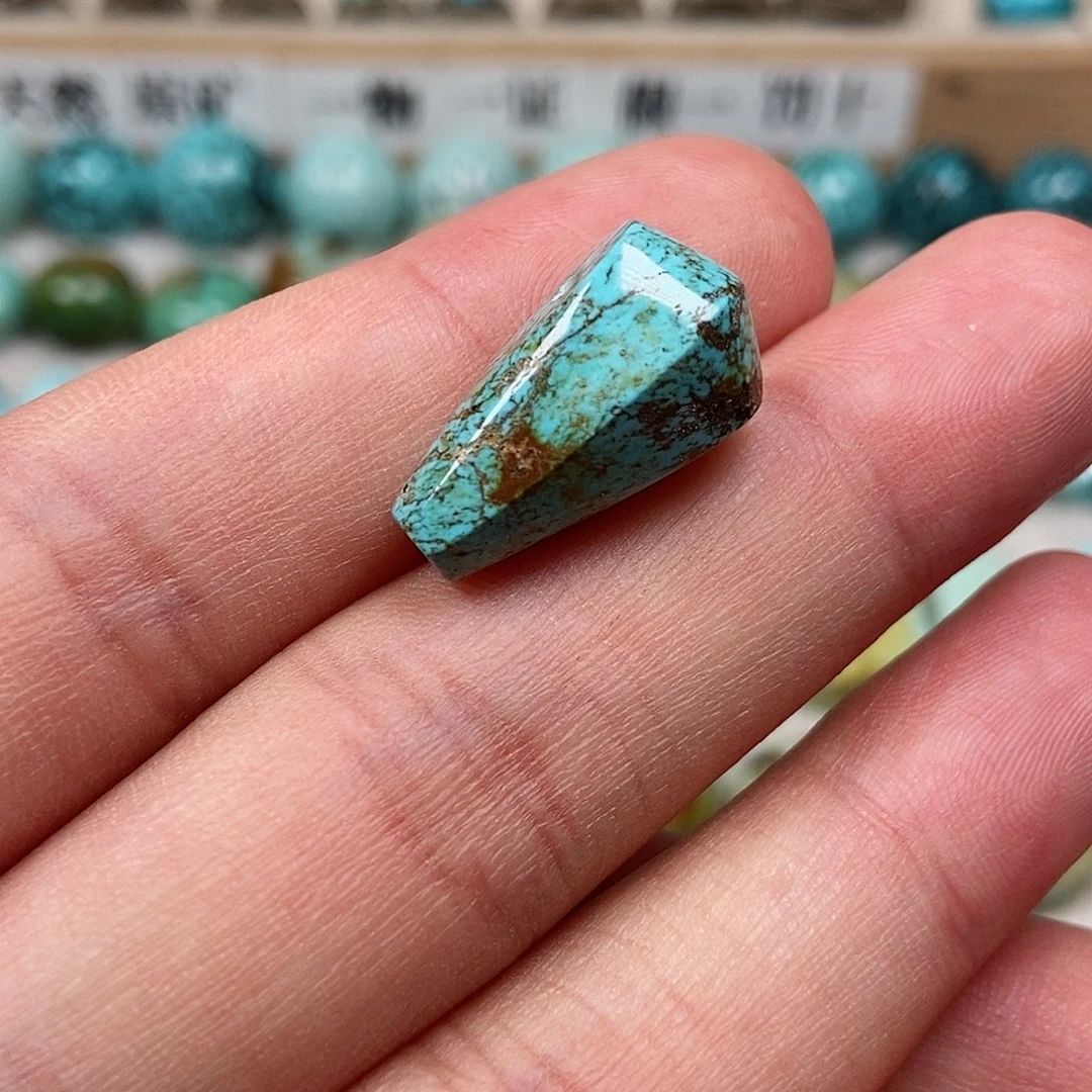 未镶嵌绿松石珠宝半成品