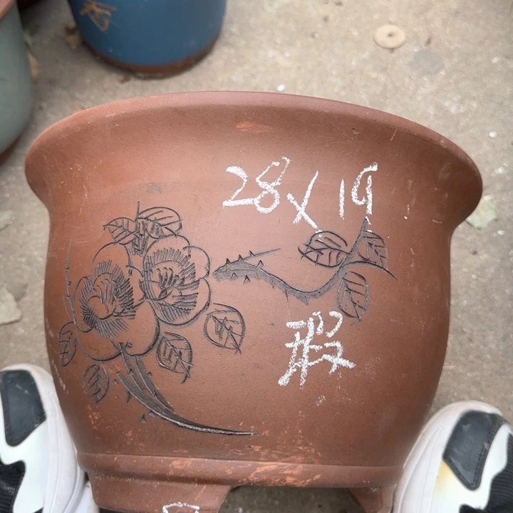 紫砂花盆特价清仓