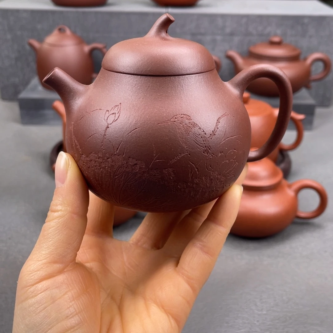 紫砂茶壶紫砂壶220毫升