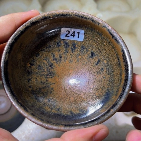 茶盏原矿原釉柴烧建盏