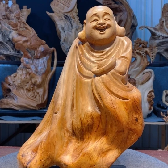 柏木（崖柏）根雕摆件