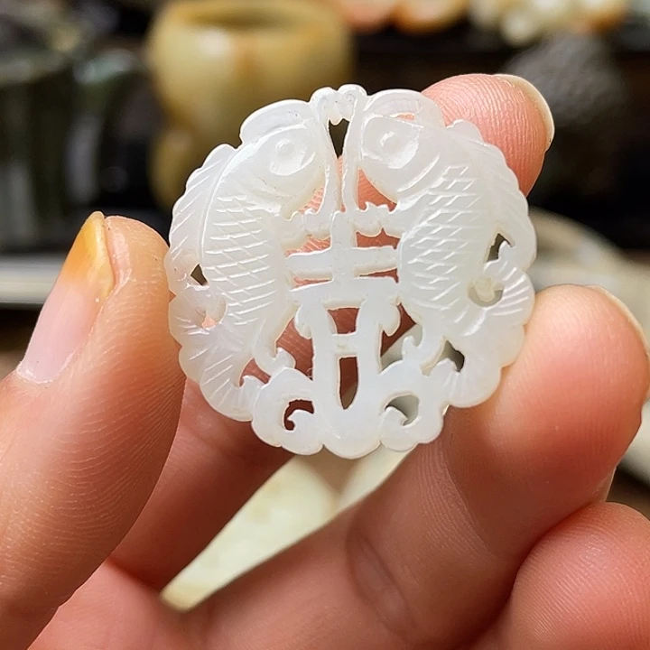 和田玉（糖玉）未镶嵌颈饰