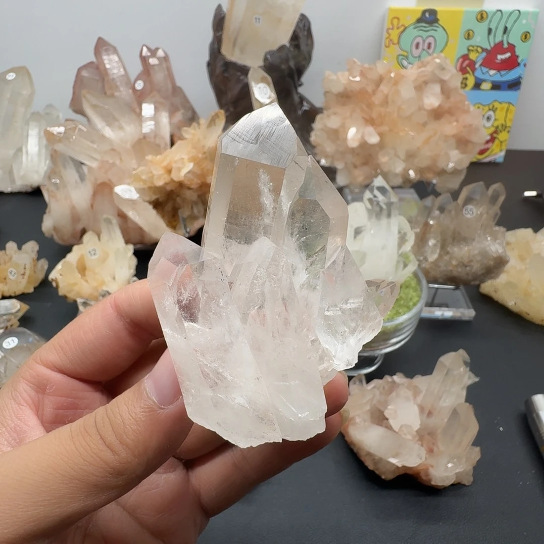 银S925镶嵌珠宝半成品水晶15