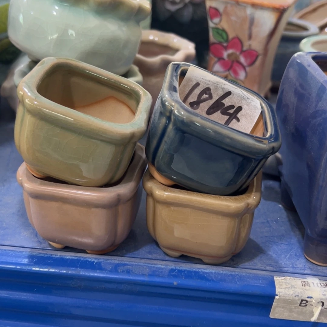 陶瓷多肉小花盆@@1864