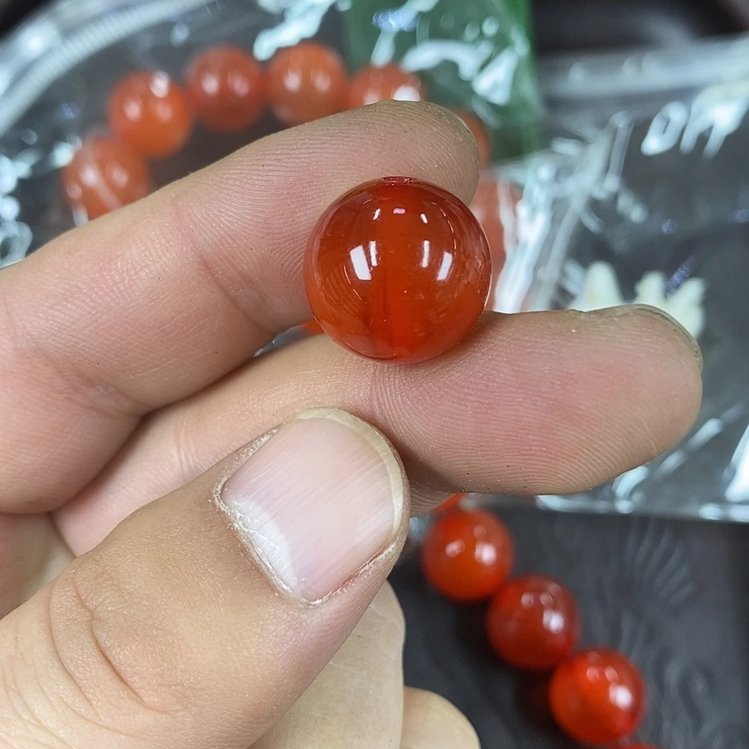 驼骨手串/手链配饰148尺寸1.6青鱼石