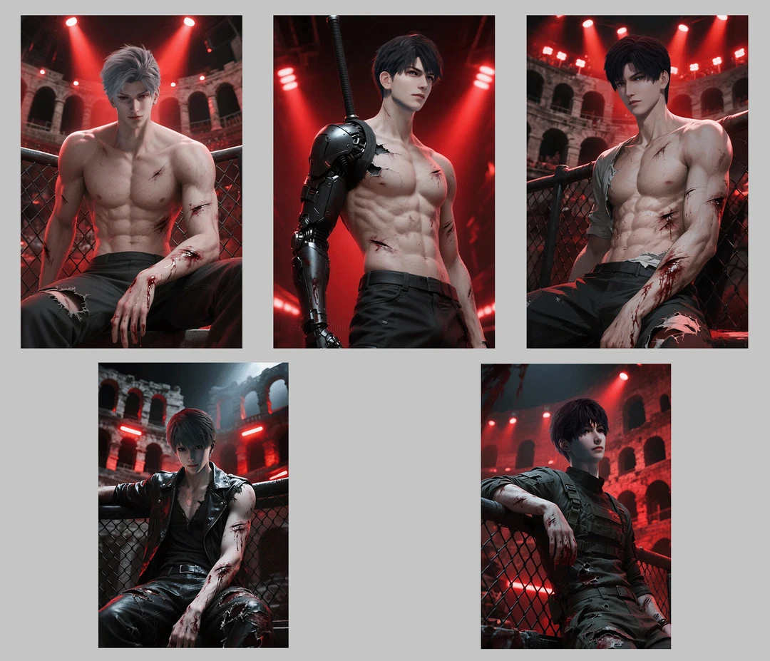 《恋与深空》亚克力水晶砖（可活墙）