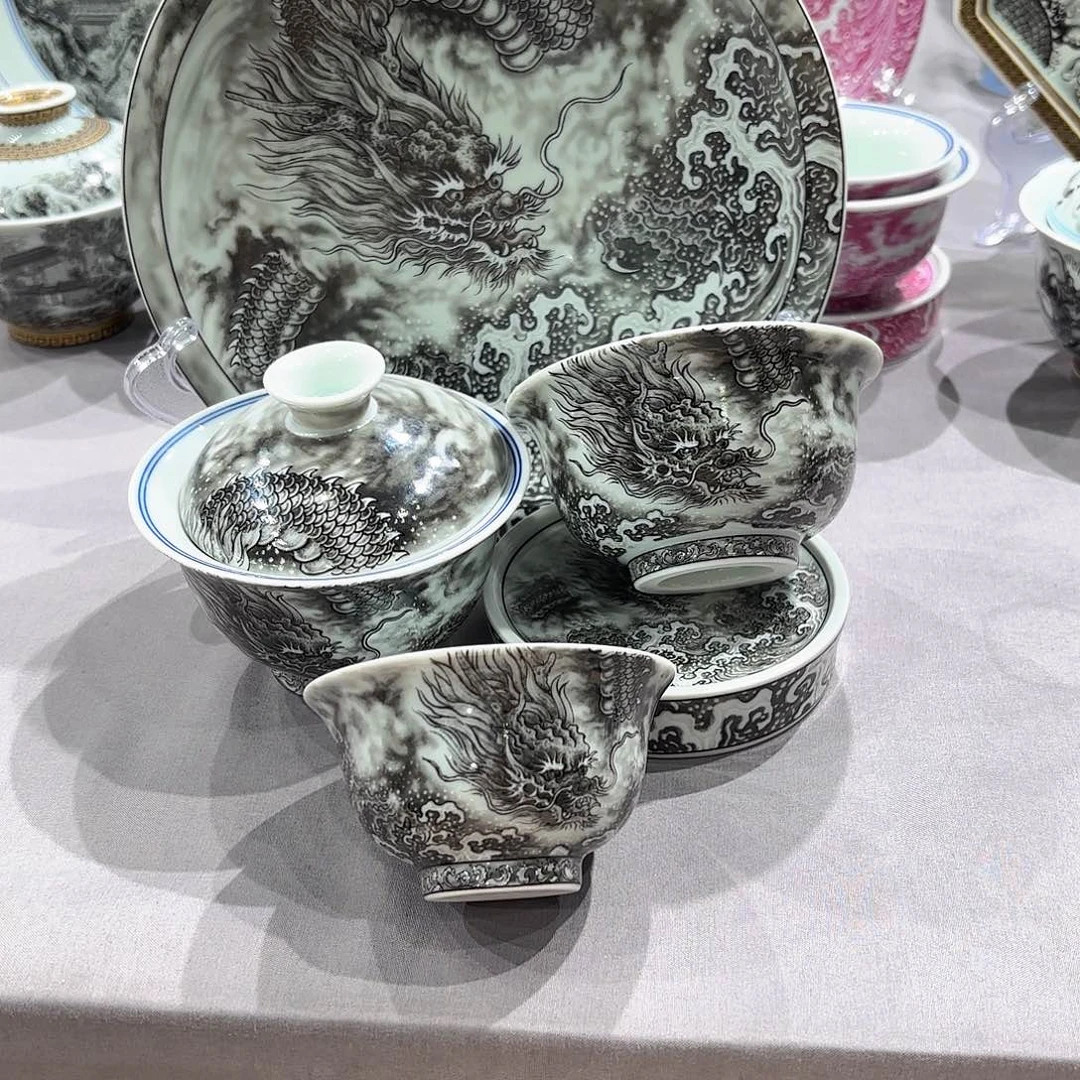 瓷片景德镇瓷器精品展示