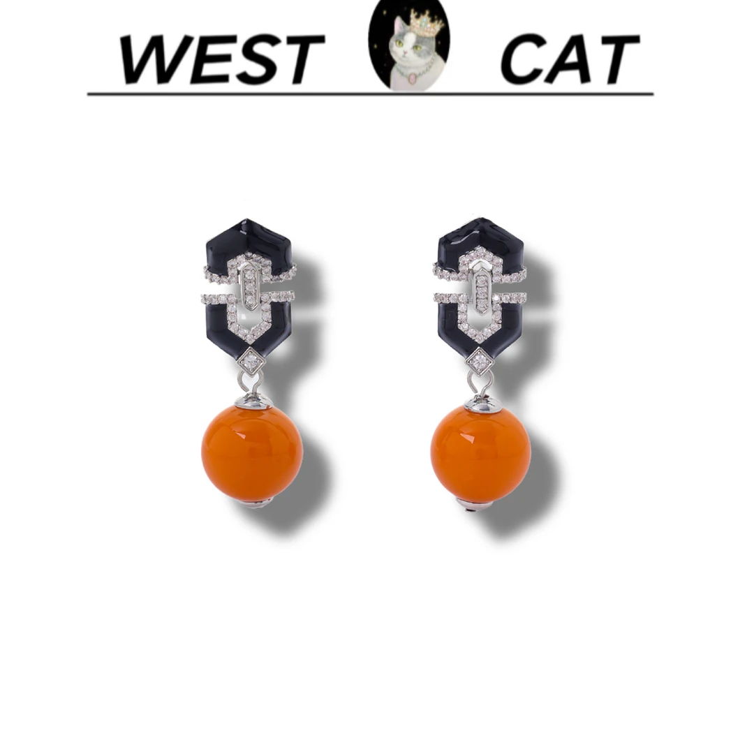 外货高品高奢耳钉V-4910