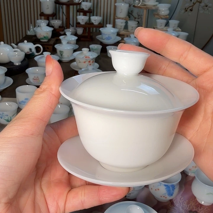 微瑕冰种专场三才盖碗盖下150