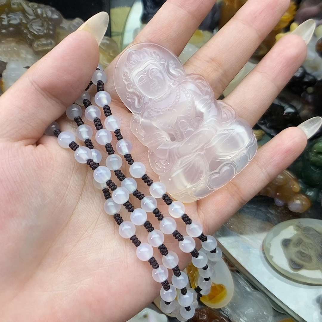 玛瑙/玉髓未镶嵌颈饰