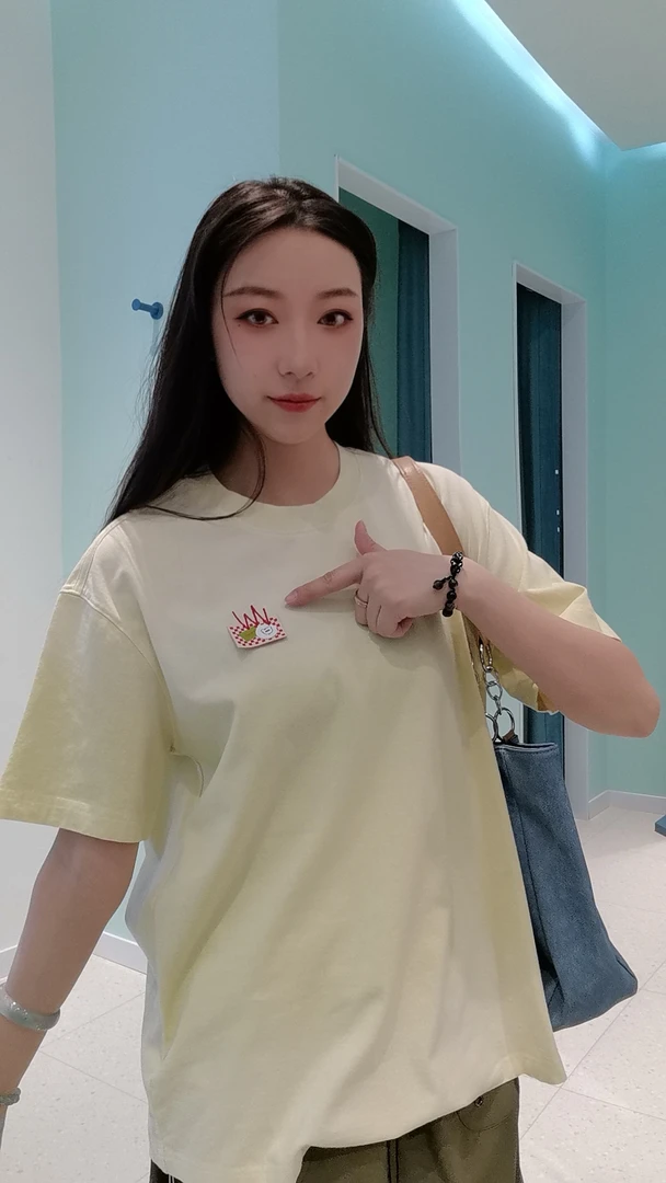 短袖情侣常规有弹力中性运动T恤白色大版潮流百搭套装设计师