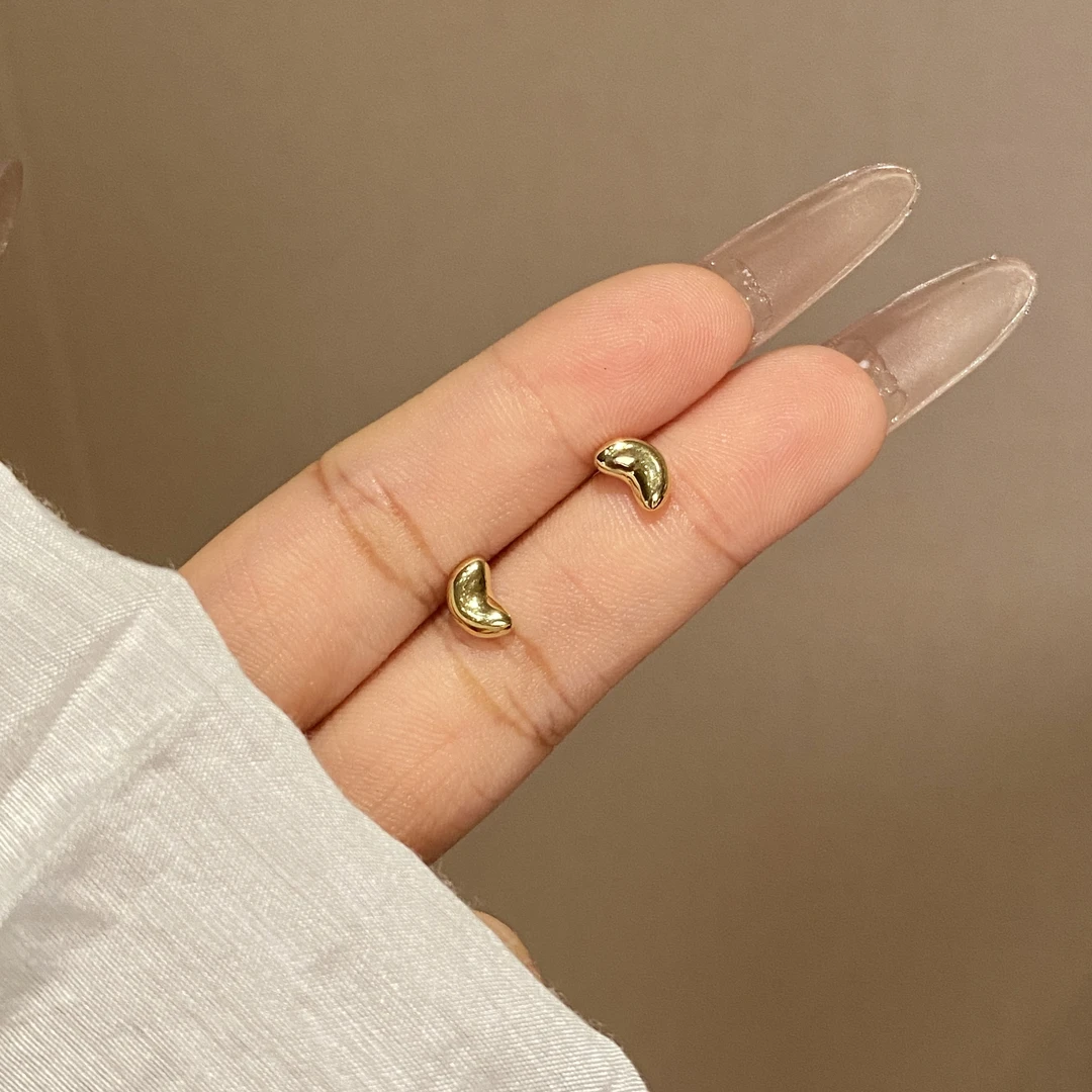 925银耳饰 精致小巧日常通勤百搭耳钉简约耳饰A2389