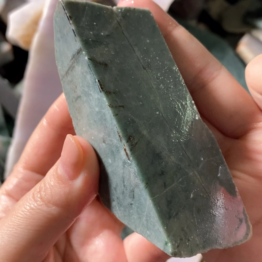 颈饰未镶嵌翡翠天然翡翠